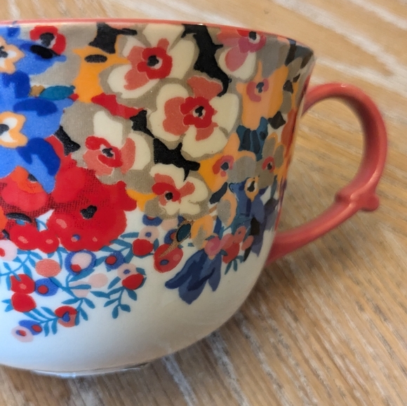 Liberty for Anthropologie Wiltshire Garden Teacup Mug for Coffee or Tea - Picture 5 of 7